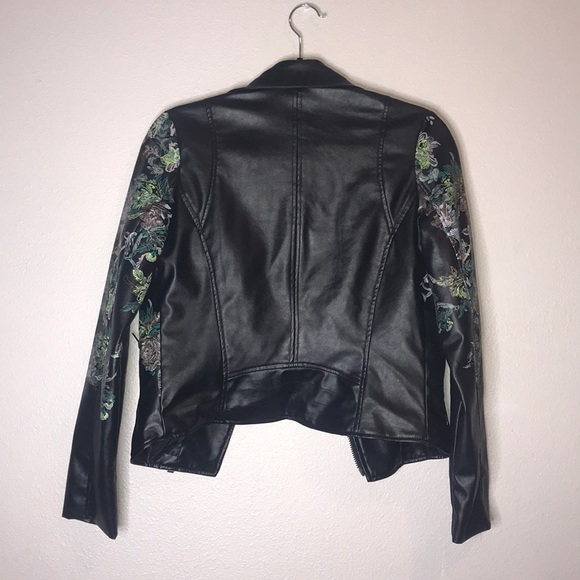 Floral Moto Jacket - Picture 2 of 7